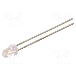 2 pcs x LITEON - LTW-420DS4 - LED, 3mm, white cold, 1150÷2200mcd, 45°, Front: convex, 2.8÷3.8V
