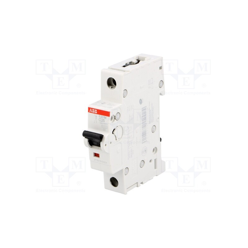 1 pcs x ABB - 2CDS271001R0254 - Circuit breaker, 230/400VAC, Inom: 25A, Poles: 1, Charact: C, 10kA