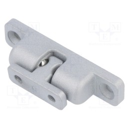 1 pcs x ELESA+GANTER - GN 4490-ZD-68-1-SR - Ball catches, W: 14.5mm, L: 68mm, cast zinc, silver, 50N