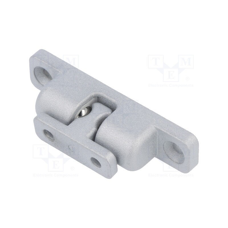 1 pcs x ELESA+GANTER - GN 4490-ZD-68-1-SR - Ball catches, W: 14.5mm, L: 68mm, cast zinc, silver, 50N