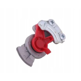 Air duct connector for tractor, double-sided trailer