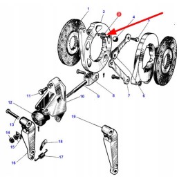 1005510m1 brake system spring