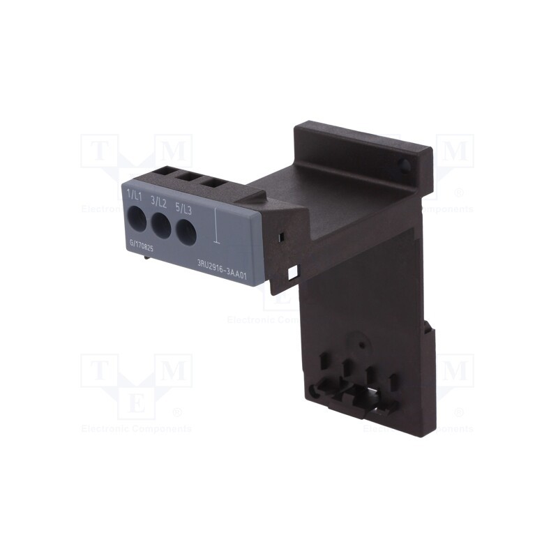 1 pcs x SIEMENS - 3RU2916-3AA01 - Mounting holder, Series: 3RT20, Size: S00, for DIN rail mounting