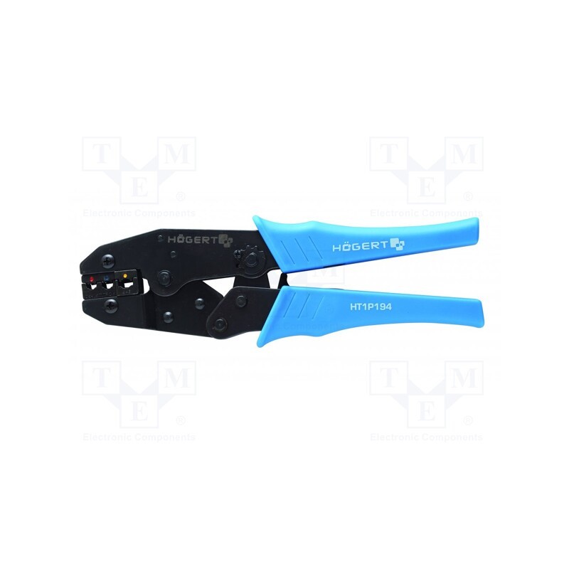 1 pcs x Hu00d6GERT TECHNIK - HT1P194 - Tool: for crimping, insulated connectors,insulated terminals