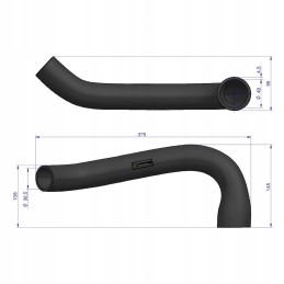 Lower radiator hose case 402189r1 warynski