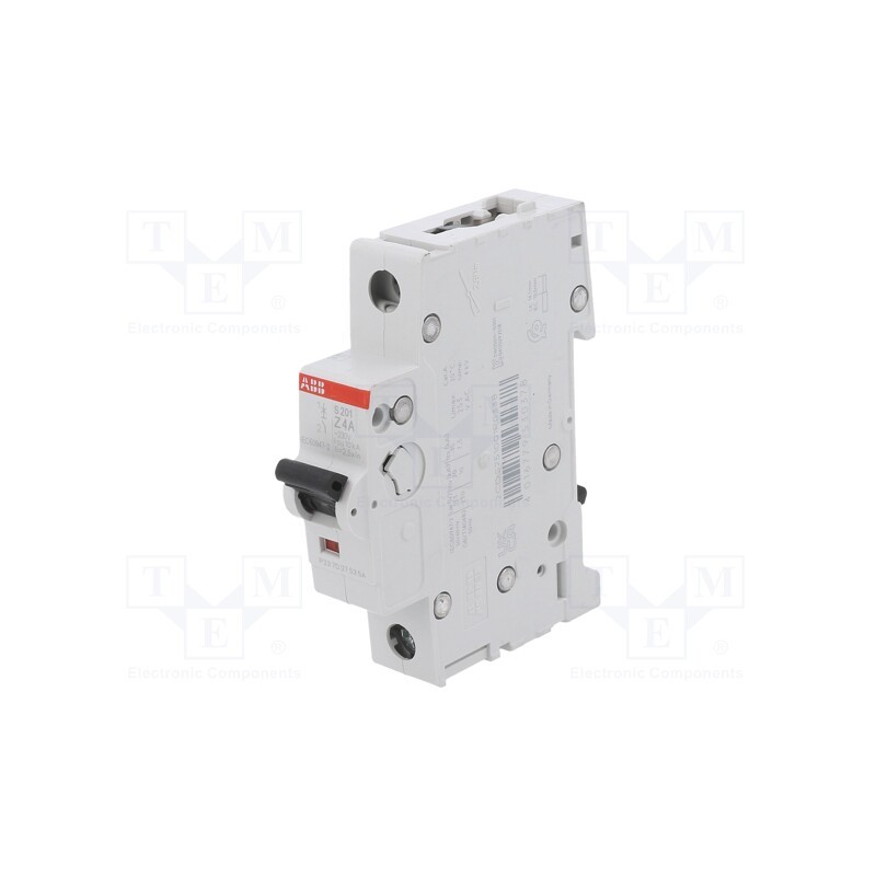 1 pcs x ABB - 2CDS251001R0338 - Circuit breaker, 230/400VAC, Inom: 4A, Poles: 1, Charact: Z, 6kA