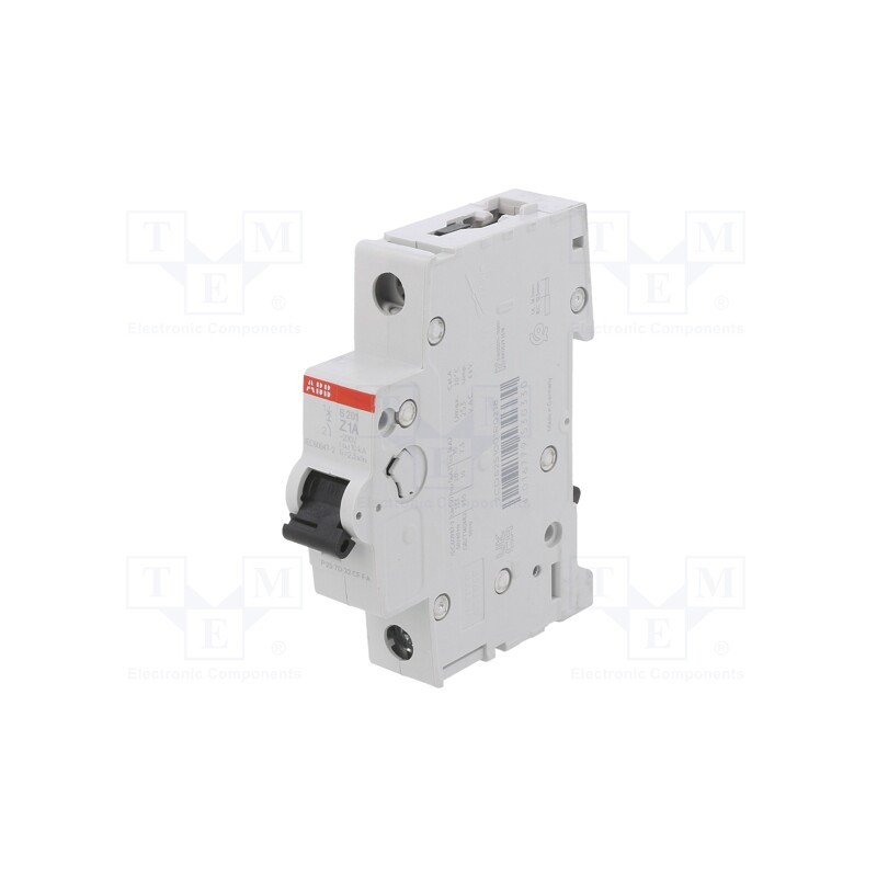 1 pcs x ABB - 2CDS251001R0218 - Circuit breaker, 230/400VAC, Inom: 1A, Poles: 1, Charact: Z, 6kA