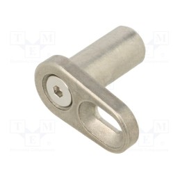 1 pcs x ELESA+GANTER - GN 2342-NI-10-20-L-1 - Assembly pin, Ø: 10mm, L: 20mm, Mat: stainless steel