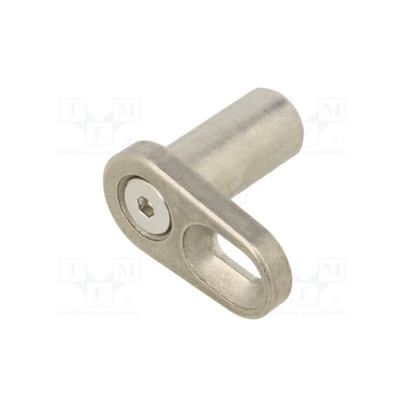 1 pcs x ELESA+GANTER - GN 2342-NI-10-20-L-1 - Assembly pin, Ø: 10mm, L: 20mm, Mat: stainless steel
