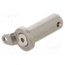 1 pcs x ELESA+GANTER - GN 2342-NI-10-20-E-2 - Assembly pin, Ø: 10mm, L: 20mm, Mat: stainless steel