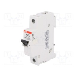 1 pcs x ABB - 2CDS251001R0337 - Circuit breaker, 230/400VAC, Inom: 4A, Poles: 1, Charact: K, 6kA