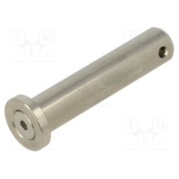 1 pcs x ELESA+GANTER - GN 2342-NI-10-40-B-2 - Assembly pin, Ø: 10mm, L: 40mm, Mat: stainless steel