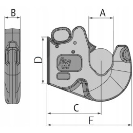 Category 3 welding hooks for quick connection