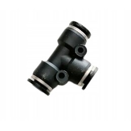 Tecalan quick connector, diameter 6 mm, plastic, 2 pcs