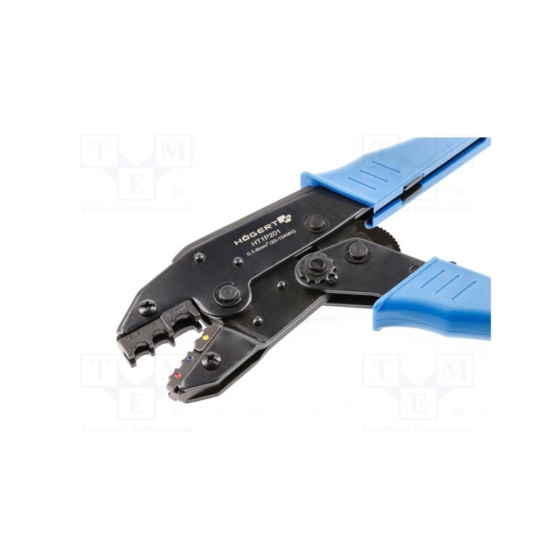 1 pcs x Hu00d6GERT TECHNIK - HT1P201 - Tool: for crimping, insulated connectors,insulated terminals