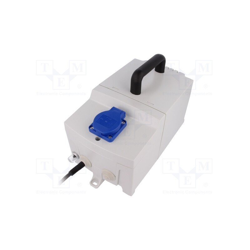 1 pcs x BREVE TUFVASSONS - PFS630/230/230V - Transformer: protective, 630VA, 230VAC, 230V, IP44, Ins.class: II