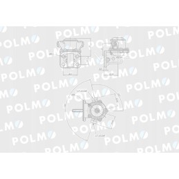 Feed pump 3118234r91 2641a074 polmo