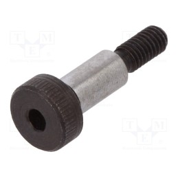 1 pcs x ELESA+GANTER - ISO 7379-4-M3-8 - Shoulder screw, steel, M3, 0.5, Thread len: 7mm, hex key, HEX 2mm