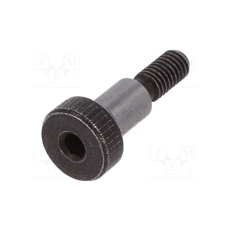 1 pcs x ELESA+GANTER - ISO 7379-4-M3-6 - Shoulder screw, steel, M3, 0.5, Thread len: 7mm, hex key, HEX 2mm