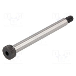 1 pcs x ELESA+GANTER - ISO 7379-10-M8-90 - Shoulder screw, steel, M8, 1.25, Thread len: 13mm, hex key, HEX 5mm