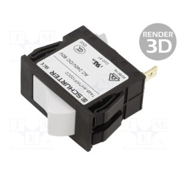 1 pcs x SCHURTER - 4430.1093 - Circuit breaker, 2.5A, MCB