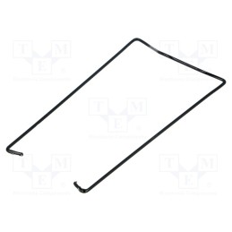 10 pcs x FINDER - 90.33 - Fastening clip, 90.02,90.03,90.20,90.21,90.82.3,90.83.3