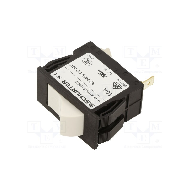 1 pcs x SCHURTER - 4430.1344 - Circuit breaker, 10A, MCB