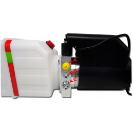 Hydraulic unit pump power supply 2 0 kW 12v 8l