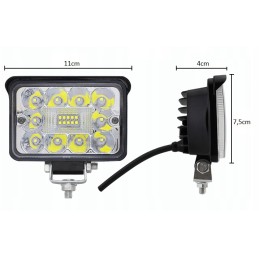 Set of 2 x halogen LED work lamp 60w 12 24v