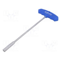 1 pcs x KING TONY - 115H08M-10 - Wrench, 6-angles,socket spanner, HEX 8mm, Chrom-vanadium steel