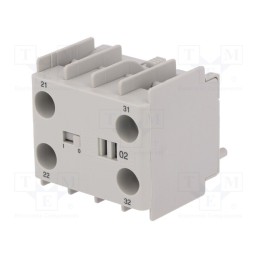 1 pcs x DANFOSS - CBN 02 - Auxiliary contacts, Series: CI 5, Leads: screw terminals, front