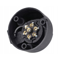 12v 7-pole plastic electrical socket