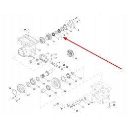 US$254 42 108 bearing spacer sleeve