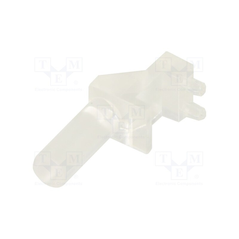 5 pcs x BIVAR - SLP3-150-300-F - Fiber for LED, Ø3mm, Front: flat, angular,with PCB mounting