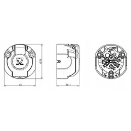 Erich Jaeger 7 pole socket