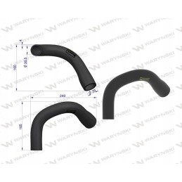 Radiator hose 1694711m1 massey ferguson warynski