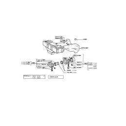 Mounting housing case new holland tm fiat 5147613