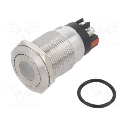 1 pcs x ONPOW - LAS1GQF-11E/L/R/24V/S - Switch: vandal resistant, Pos: 2, SPDT, 3A/220VAC, 5A/24VDC, IP65