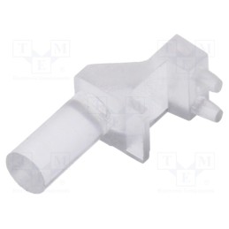 5 pcs x BIVAR - SLP3-150-250-F - Fiber for LED, Ø3mm, Front: flat, angular,with PCB mounting