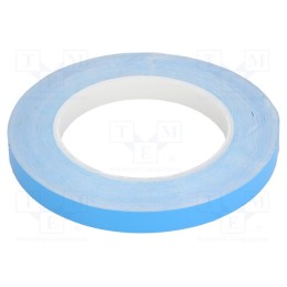 1 rol x - TT 707 - Tape: heat transfer, W: 9mm, L: 25m, Thk: 200um, 800mW/mK, UL94V-0