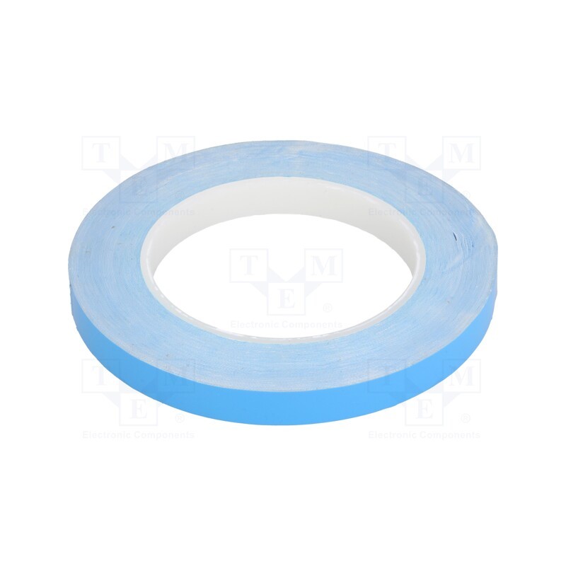 1 rol x - TT 707 - Tape: heat transfer, W: 9mm, L: 25m, Thk: 200um, 800mW/mK, UL94V-0