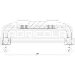 Kk10 1 2250 18 18 hydrolider hydraulic hose