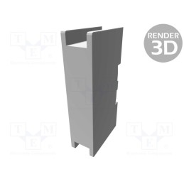 1 pcs x LOVATO ELECTRIC - GAX42063SA - Fourth pole, side, 63A, GA, GA063SA