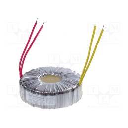 1 pcs x INDEL - TST 1500/002 - Transformer: toroidal, 1.5kVA, 230VAC, 230V, 6.52A, Leads: cables