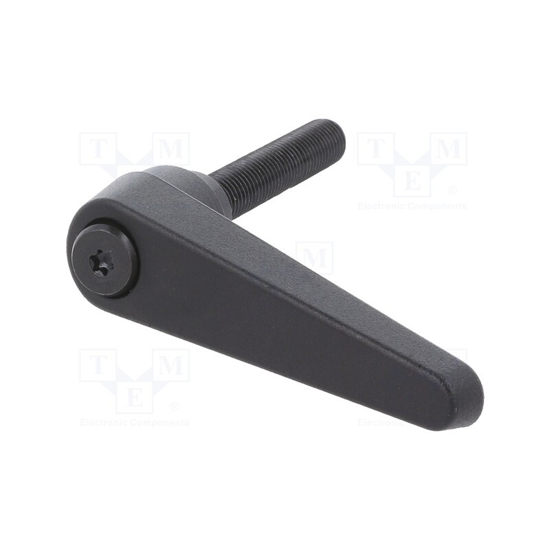 1 pcs x ELESA+GANTER - GN 101-25-M12-80-SW - Lever, adjustable, Thread len: 80mm, Lever length: 89mm