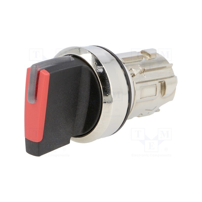 1 pcs x SIEMENS - 3SU1052-2BC20-0AA0 - Switch: rotary, 22mm, Stabl.pos: 1, red, depending on the holder