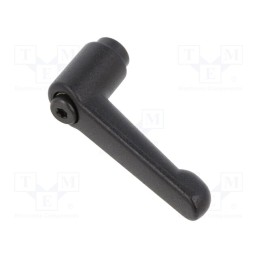 1 pcs x ELESA+GANTER - GN 300-45-M4-SW - Lever, adjustable, Lever length: 45mm, Slider height: 24.5mm