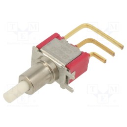1 pcs x C&K - 8168SH9AV2BE2 - Switch: push-button, Pos: 2, SPDT, 0.02A/20VAC, 0.02A/20VDC, 1GΩ