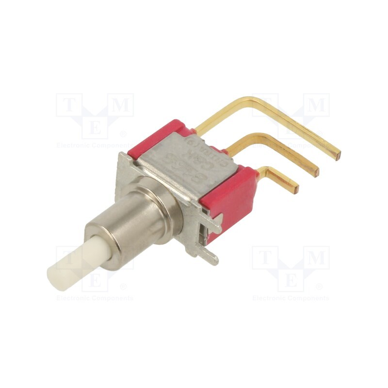 1 pcs x C&K - 8168SH9AV2BE2 - Switch: push-button, Pos: 2, SPDT, 0.02A/20VAC, 0.02A/20VDC, 1GΩ