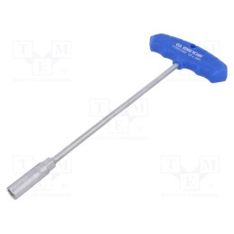 1 pcs x KING TONY - 115H10M-10 - Wrench, 6-angles,socket spanner, HEX 10mm, Chrom-vanadium steel